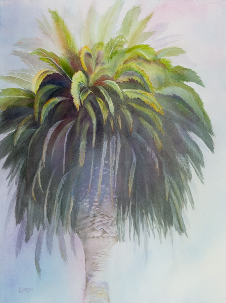 Photo - Palm in the Mist