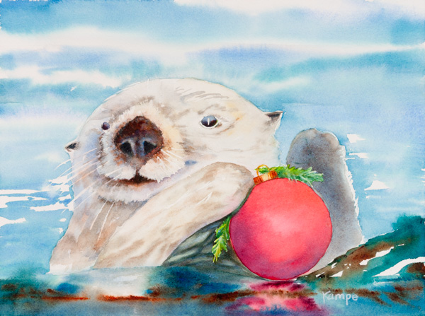 Photo - Christmas Sea Otter