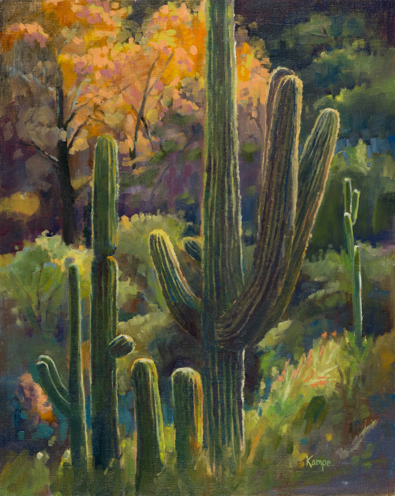 Saguaro in the Fall