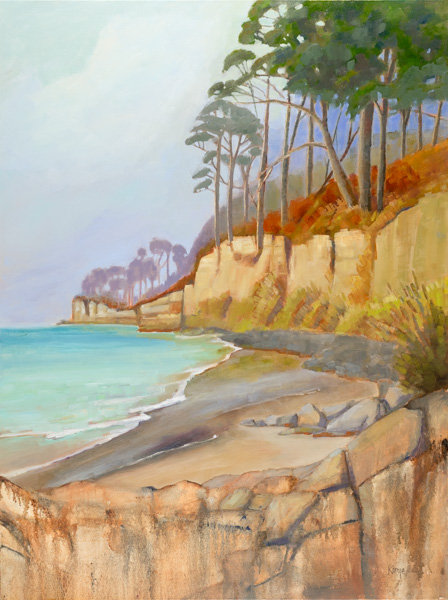 Cliffs at New Brighton Beach