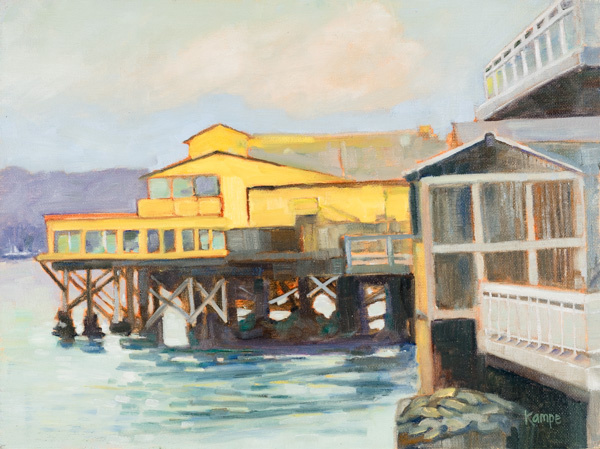 Pier in Yellow