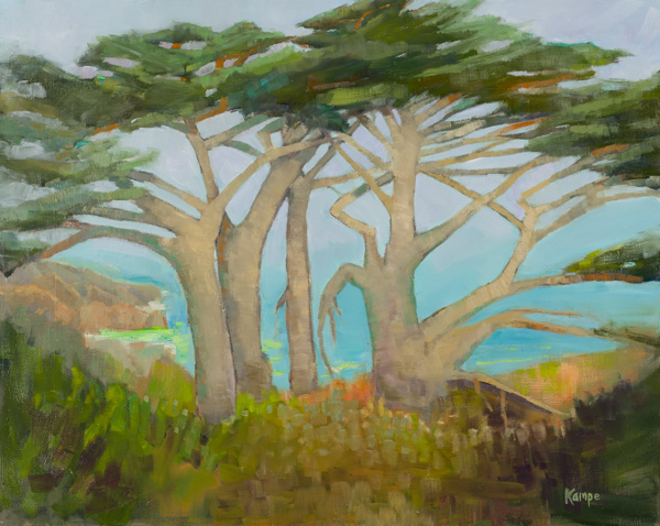 A Gathering of Cypress