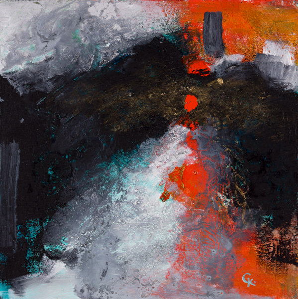 Red, Black, Turquoise 1