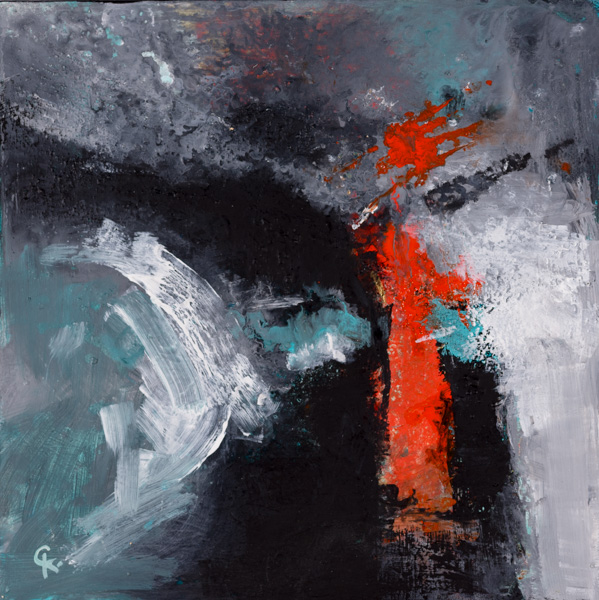 Red, Black, Turquoise 2