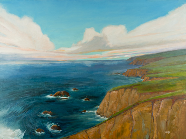 Clouds over Big Sur 2