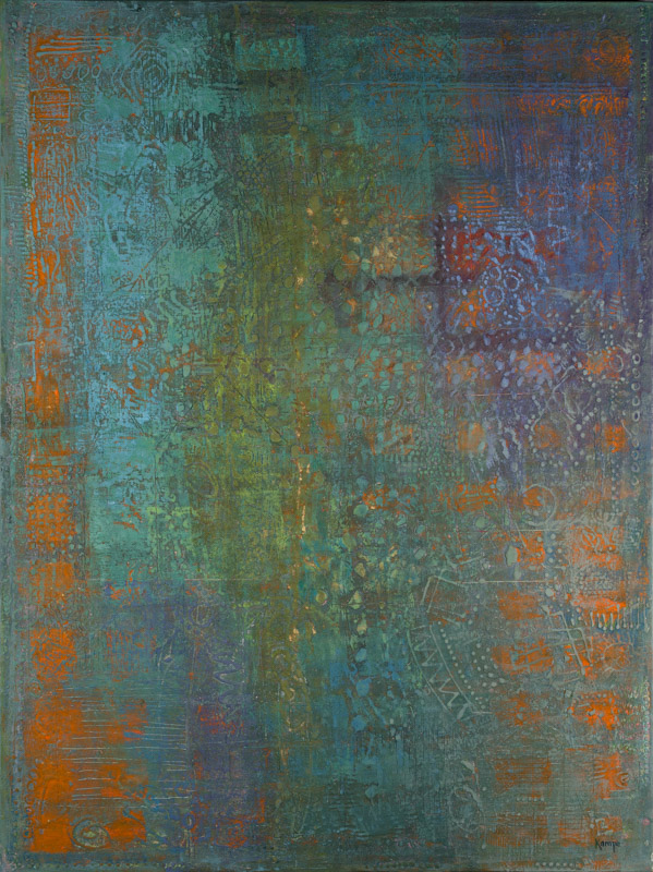 Tapestry in Blue