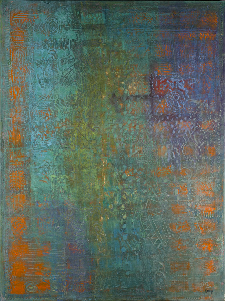 Tapestry in Blue
