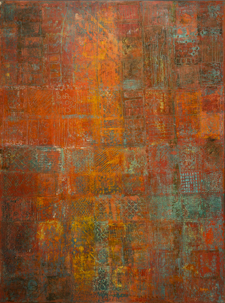 Tapestry in Red