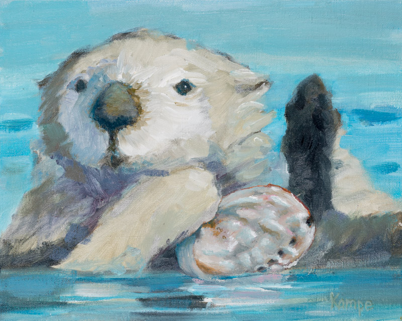 Photo - Sea Otter and Abalone