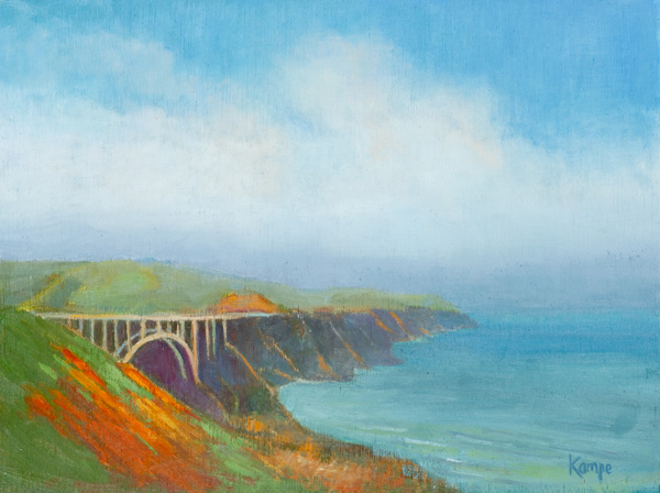 Mist over Bixby Bridge